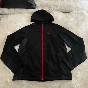 Spyder Men's Constant Full Zip Hooded Jacket